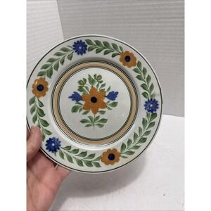 Vintage Hand Painted Orleans‎ Pattern Small Plate-Adams-England-Discontinued-7"
